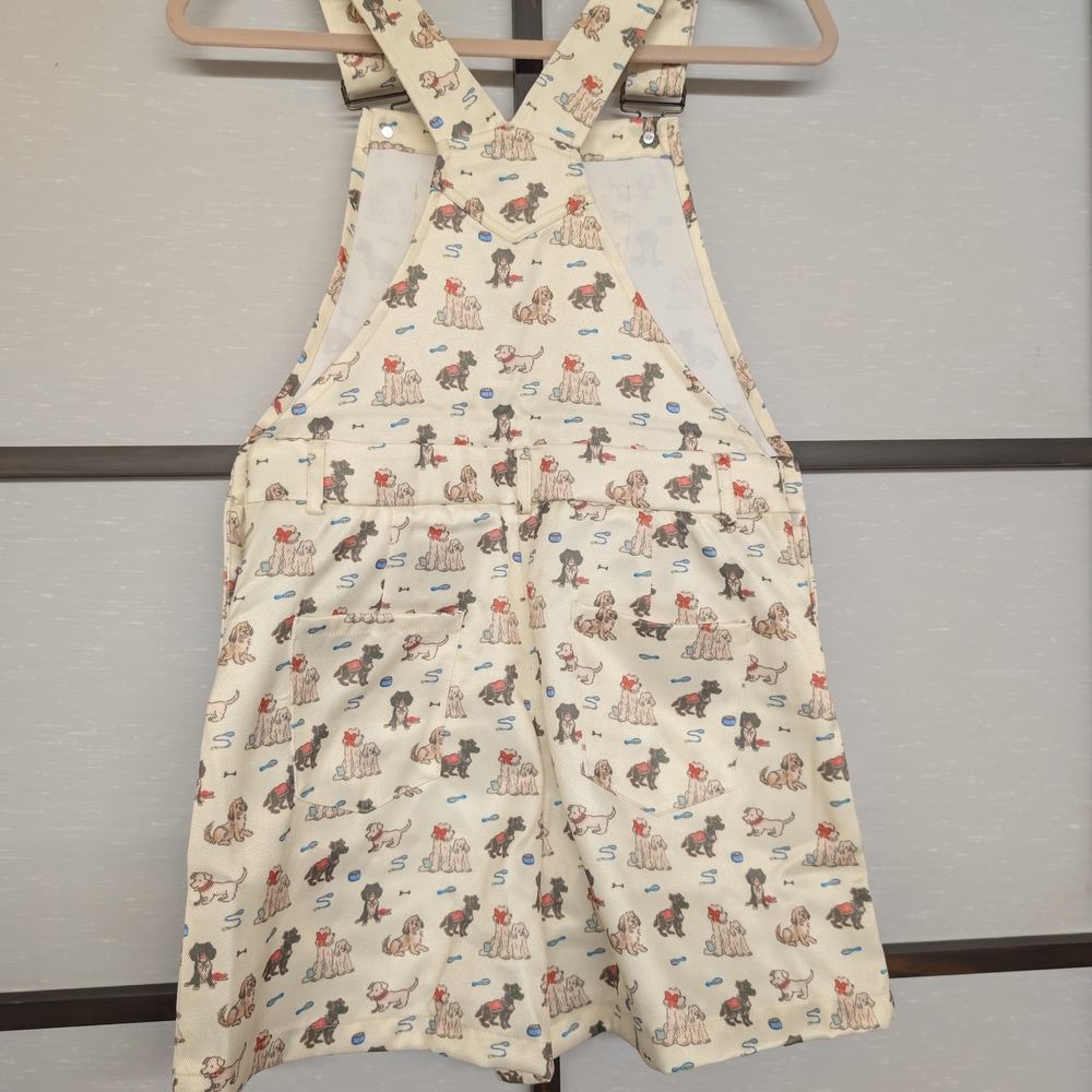 Cider Square Neckline Puppy Pocket Buckle Up Romper US 4 S NWT/EUC - Picture 7 of 10